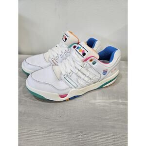 Rowing Blazers X K-swiss Si-18 PREMIER Shoes Sneakers Size 9 Mens White Blue
